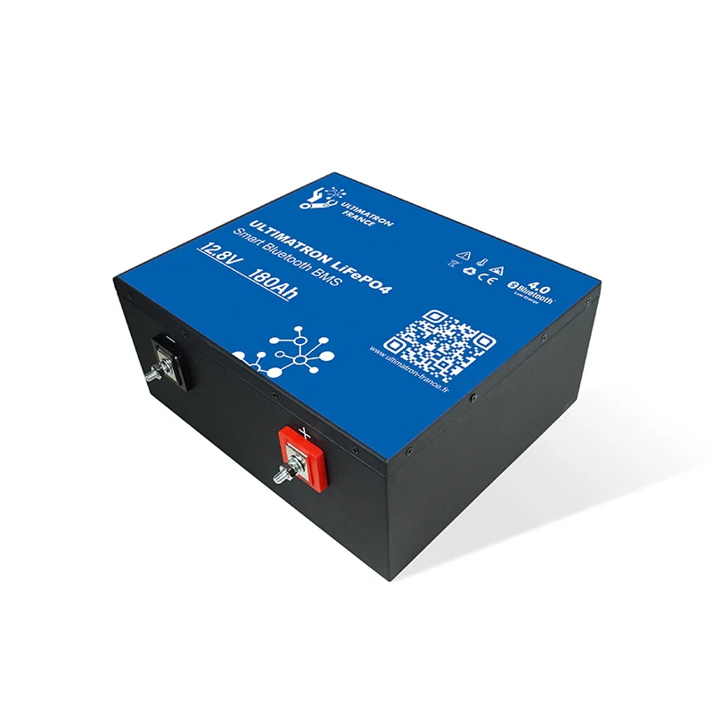 Ultimatron 12,8 V 180 Ah LiFePO4 Smart BMS Lithiumbatterie ULM-12-180